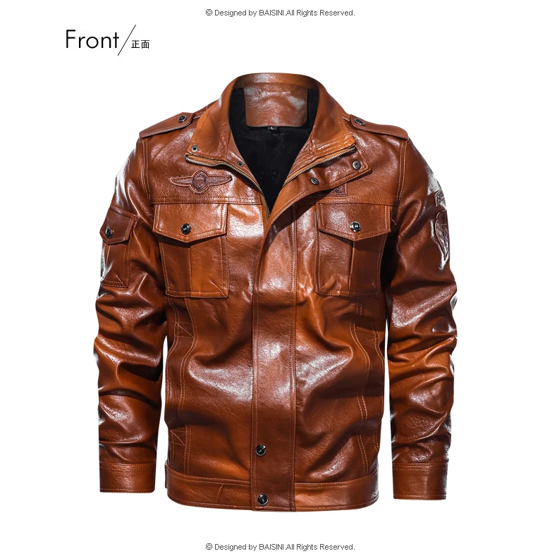 Leather Jacket Roupas Masculinas Autumn Winter Parkas Wind-Resistant Comfortable Top Quality Oversize 5XL Men Clothing Outwear - Image 15