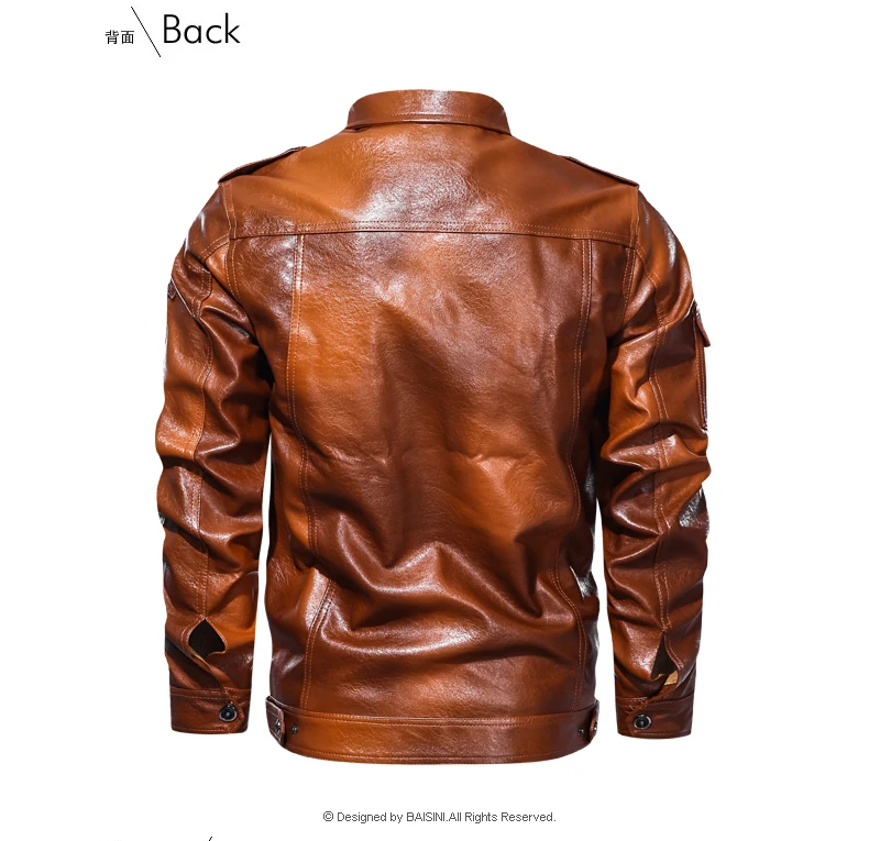 Leather Jacket Roupas Masculinas Autumn Winter Parkas Wind-Resistant Comfortable Top Quality Oversize 5XL Men Clothing Outwear - Image 16