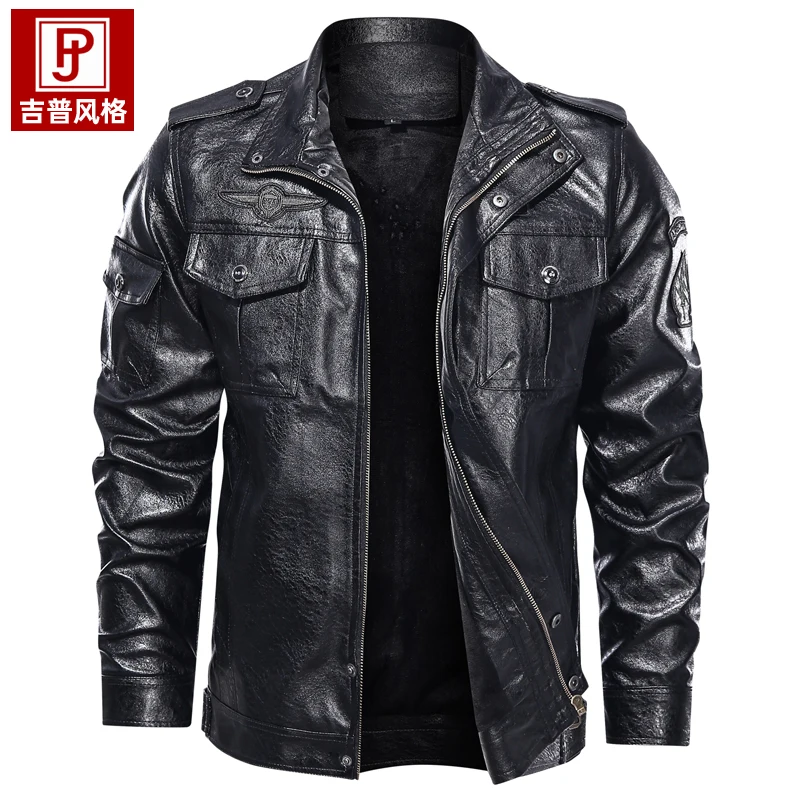 Leather Jacket Roupas Masculinas Autumn Winter Parkas Wind-Resistant Comfortable Top Quality Oversize 5XL Men Clothing Outwear - Image 5
