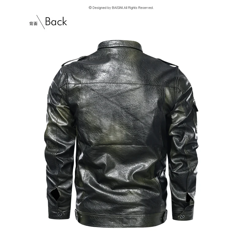 Leather Jacket Roupas Masculinas Autumn Winter Parkas Wind-Resistant Comfortable Top Quality Oversize 5XL Men Clothing Outwear - Image 13